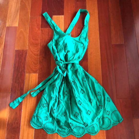 Aeropostale bright green dress! - Picture 1 of 3